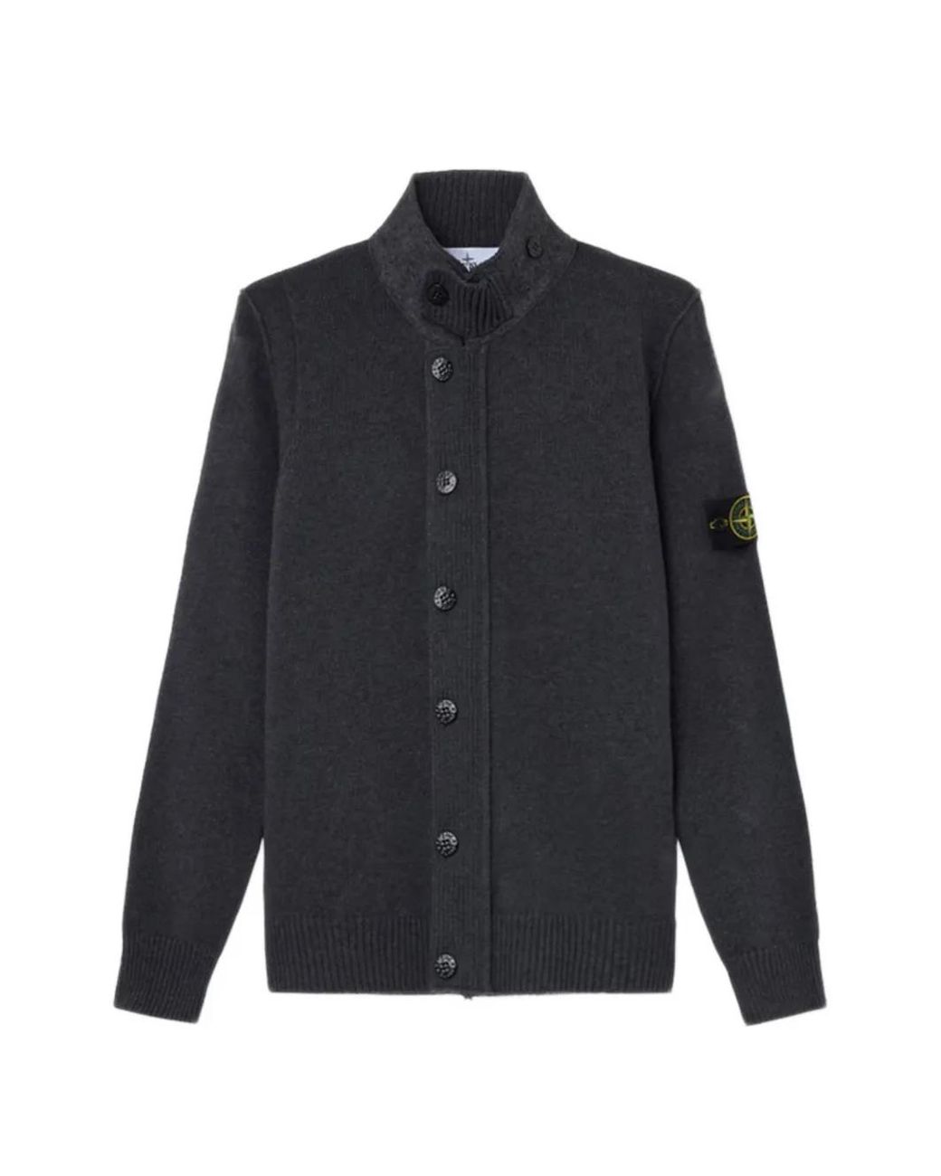 Stone Island Blue 5100047 Lambswool Jumper for men