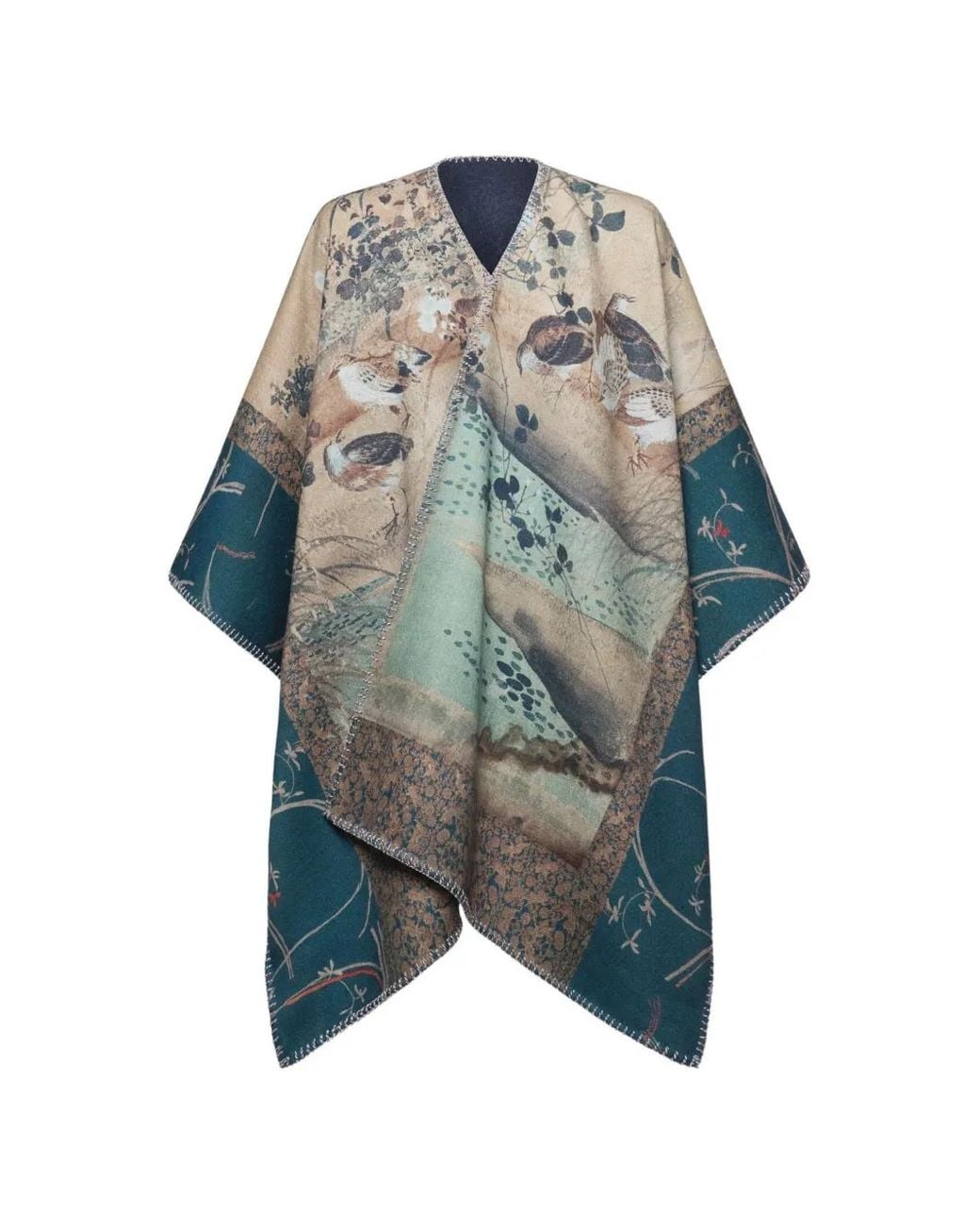 Pierre Louis Mascia Blue Pancake Cape