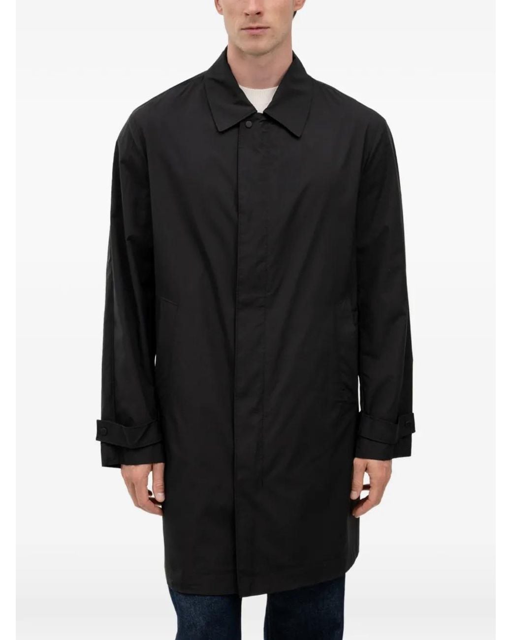 Boss Black Water-Repellent Coat for men