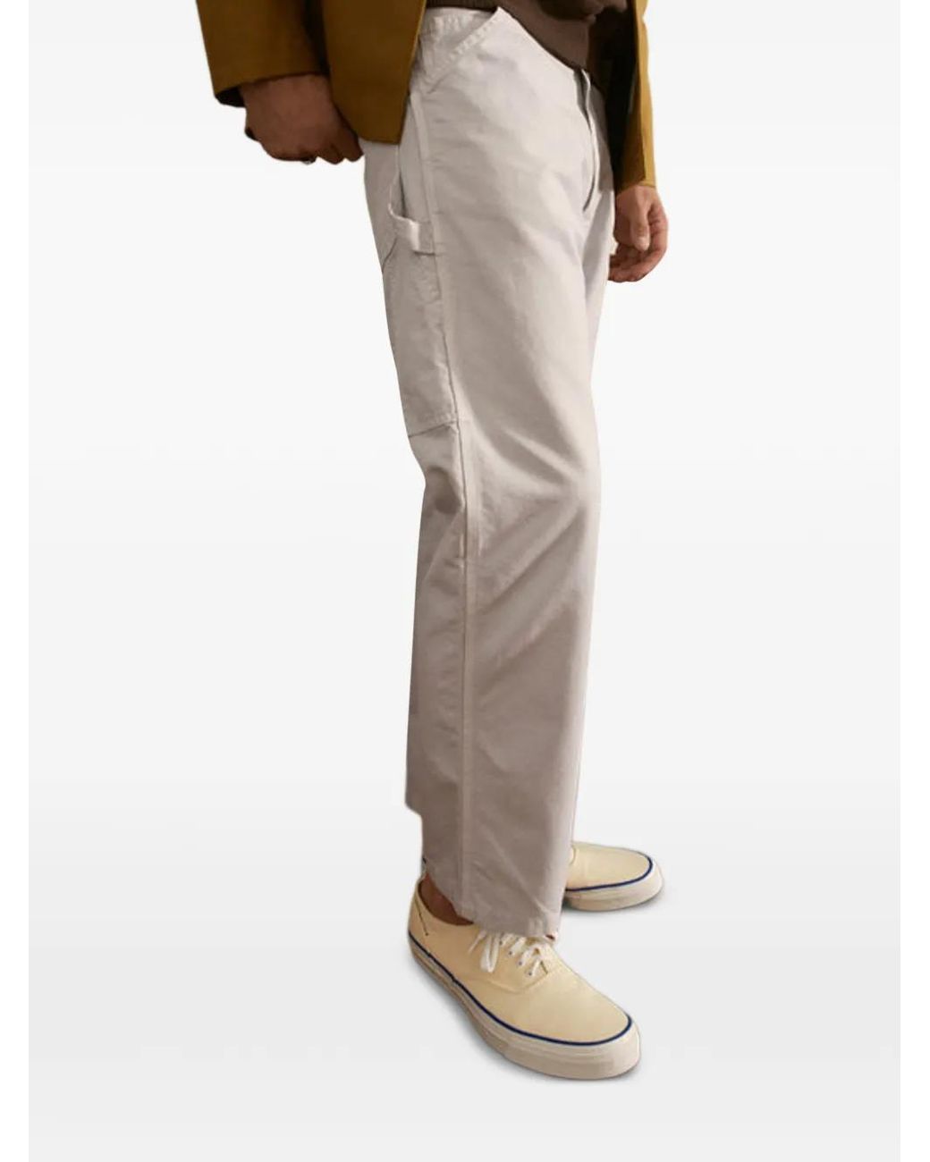 Fortela White Allen Five-Pocket Trousers for men