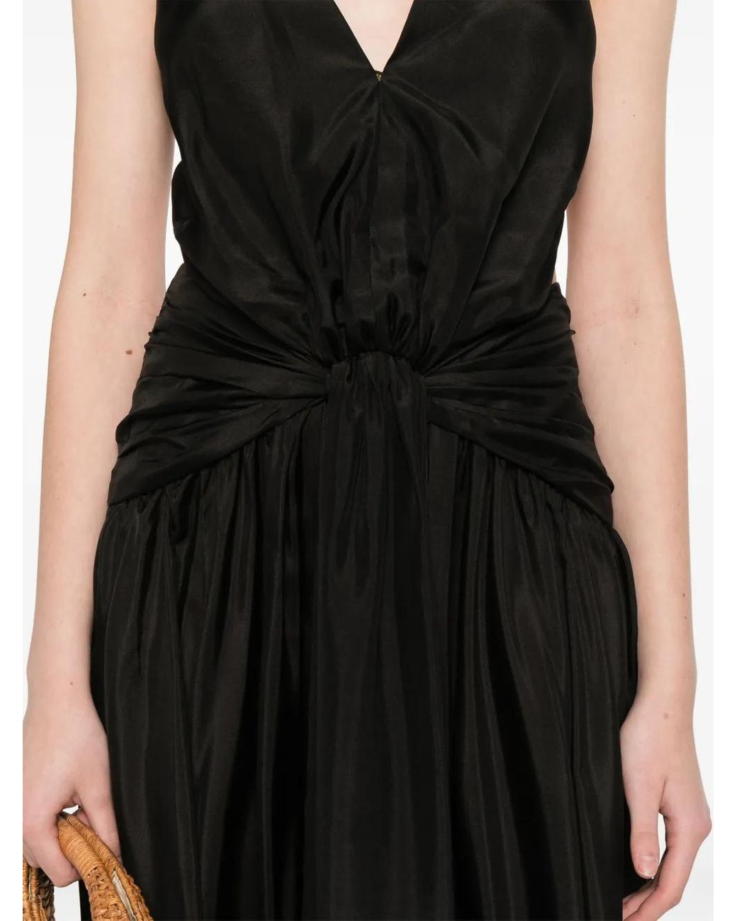 Zimmermann Black Rhiannon Midi Dress
