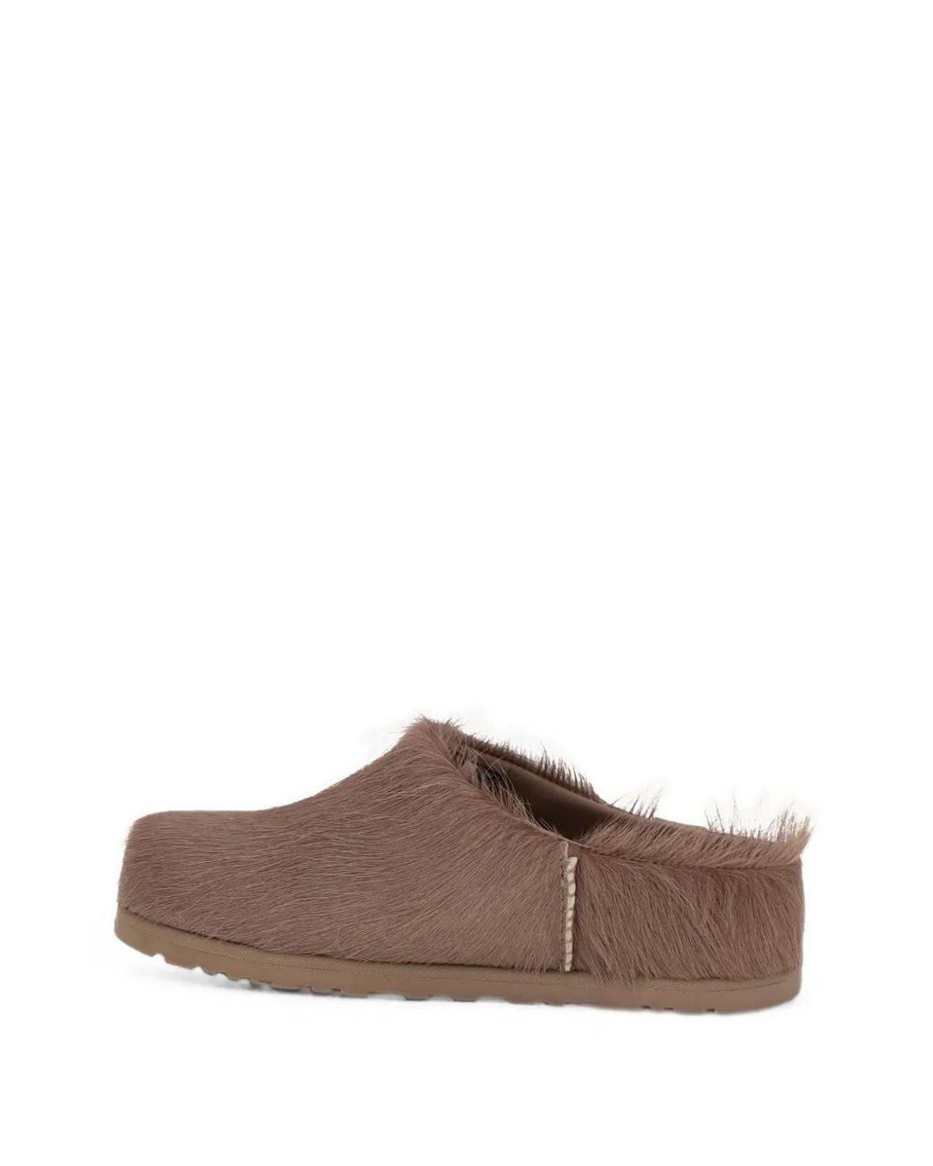 Ugg Brown Otzo Calf Hair Mules