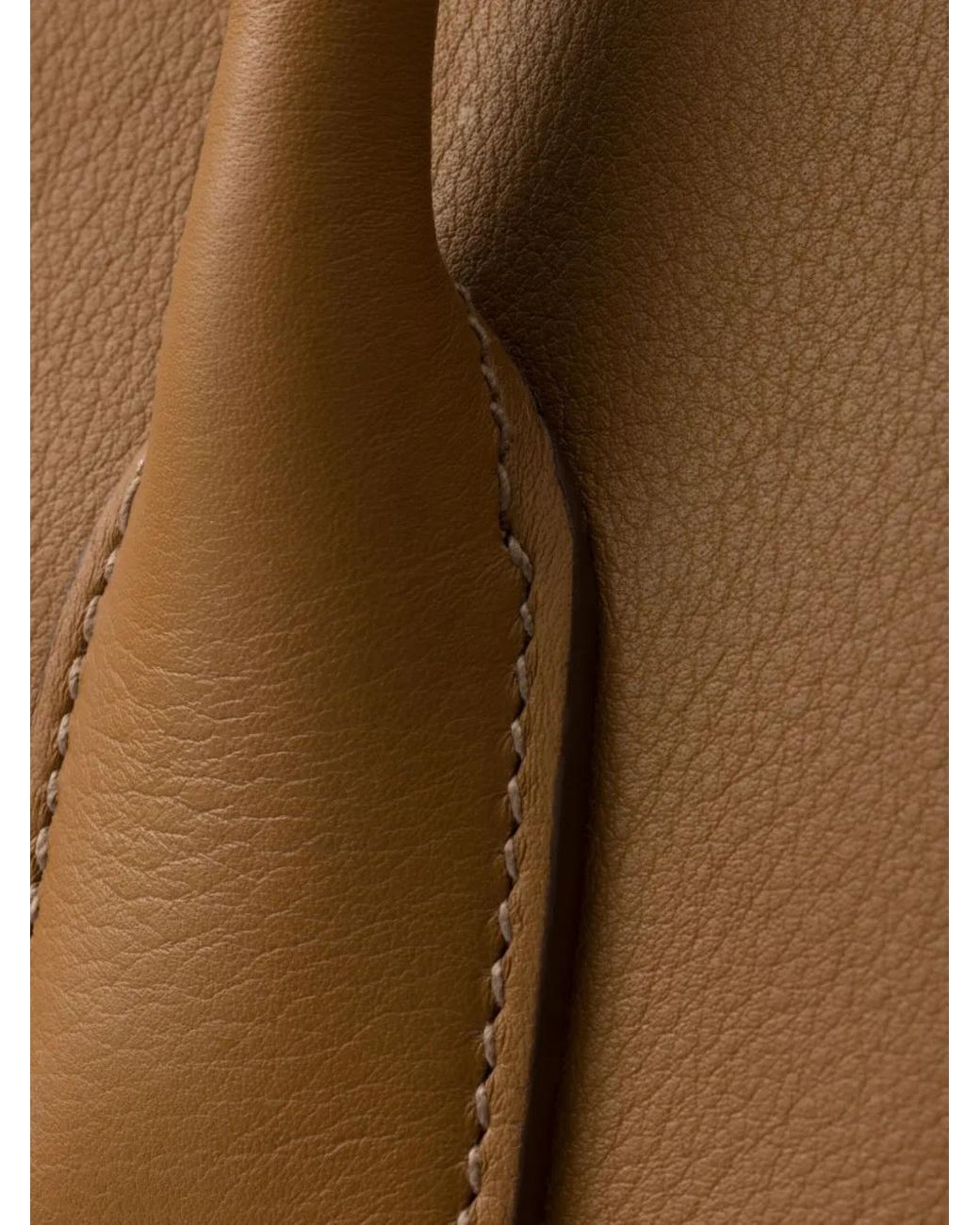 Prada Leren Shopper in het Brown
