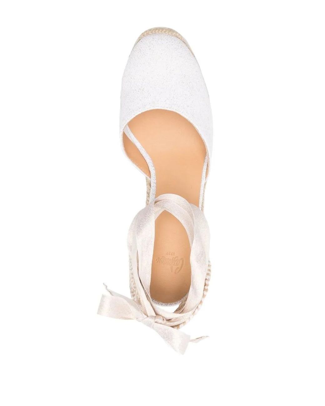 Castaner Natural Carina Wedge Heel Espadrilles