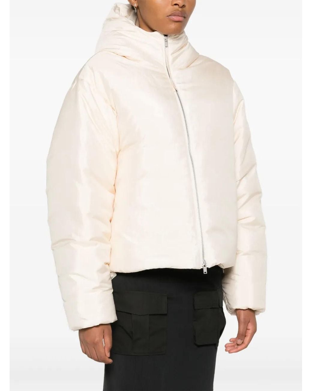 Jil Sander Natural Puffer Jacket