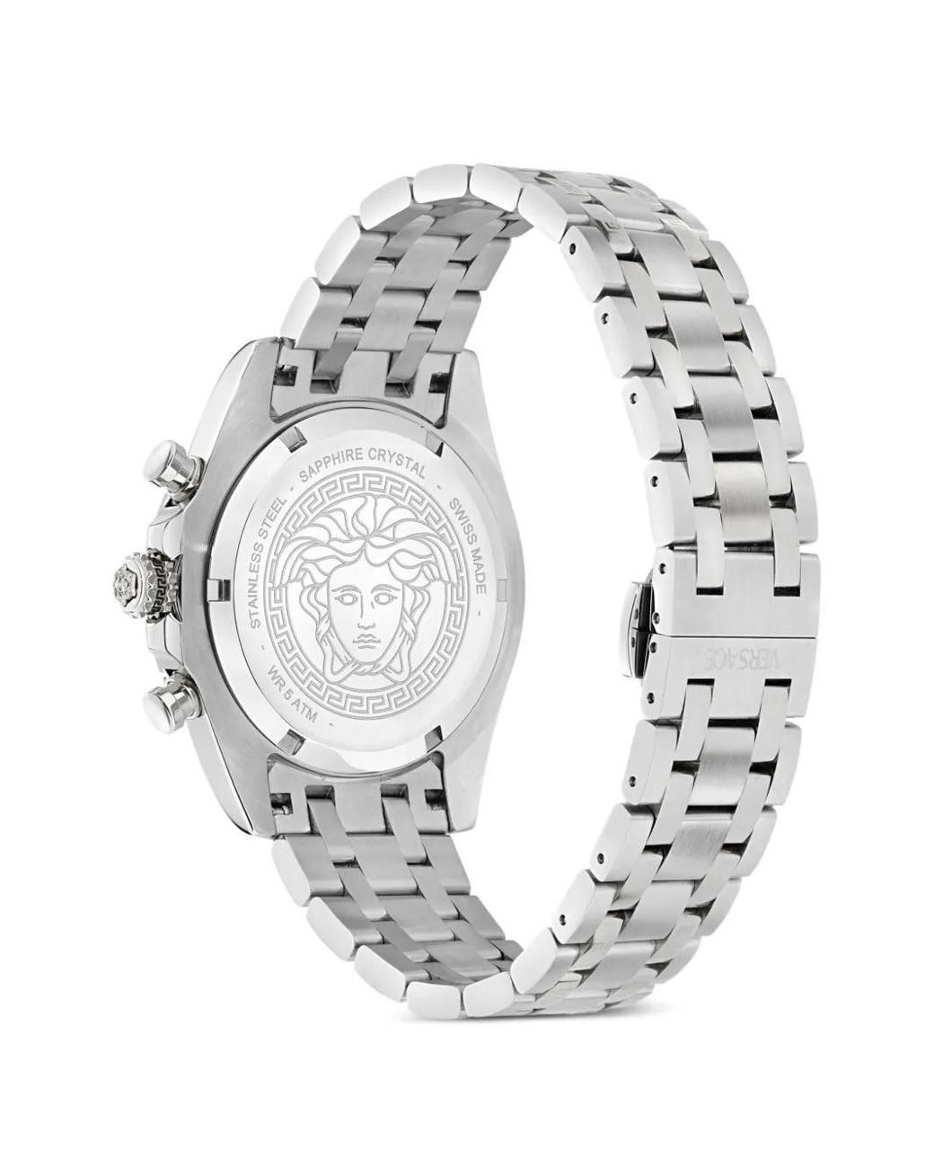 Versace Blue Fornax 43Mm Watch for men