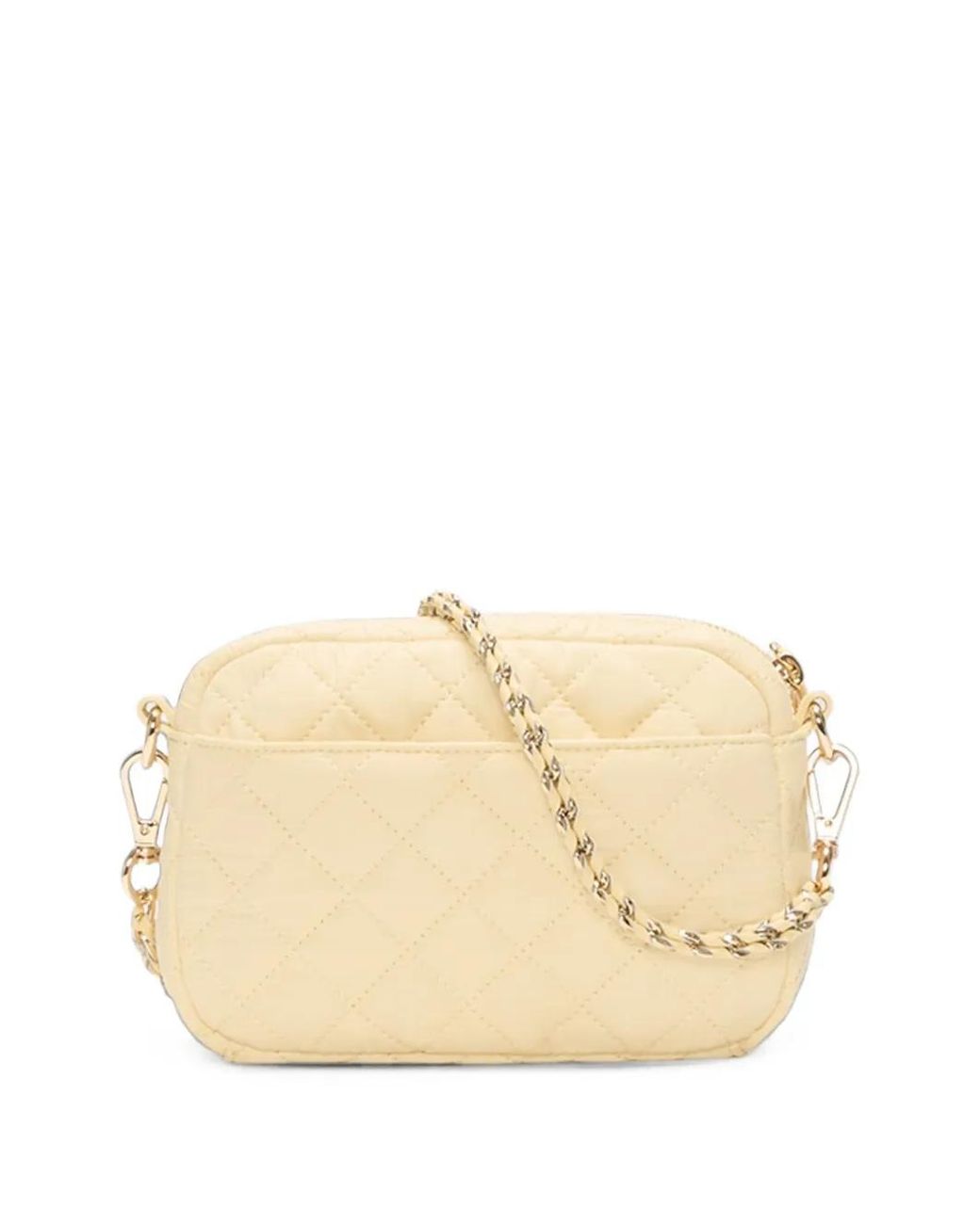 MZ Wallace Natural Mini Chamomile Crosby Quilted Cross Body Bag