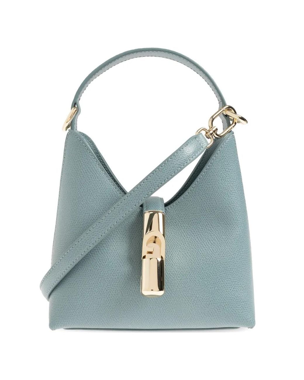 Borsa Tote Iride Mini di Furla in Blue