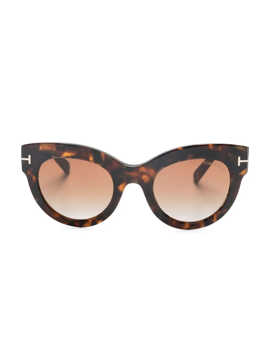 Tom Ford Natural Lucilla Cat-Eye Frame Sunglasses