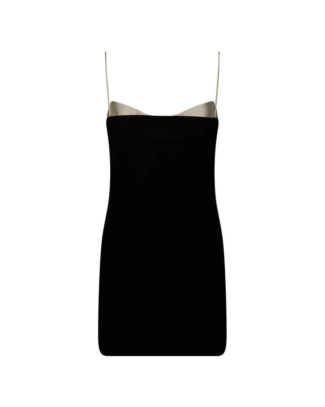 Entire studios Black Sleeveless Mini Dress