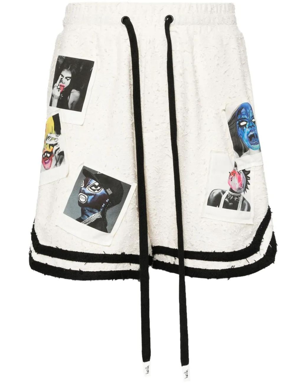 Haculla White Making Memories Shorts for men
