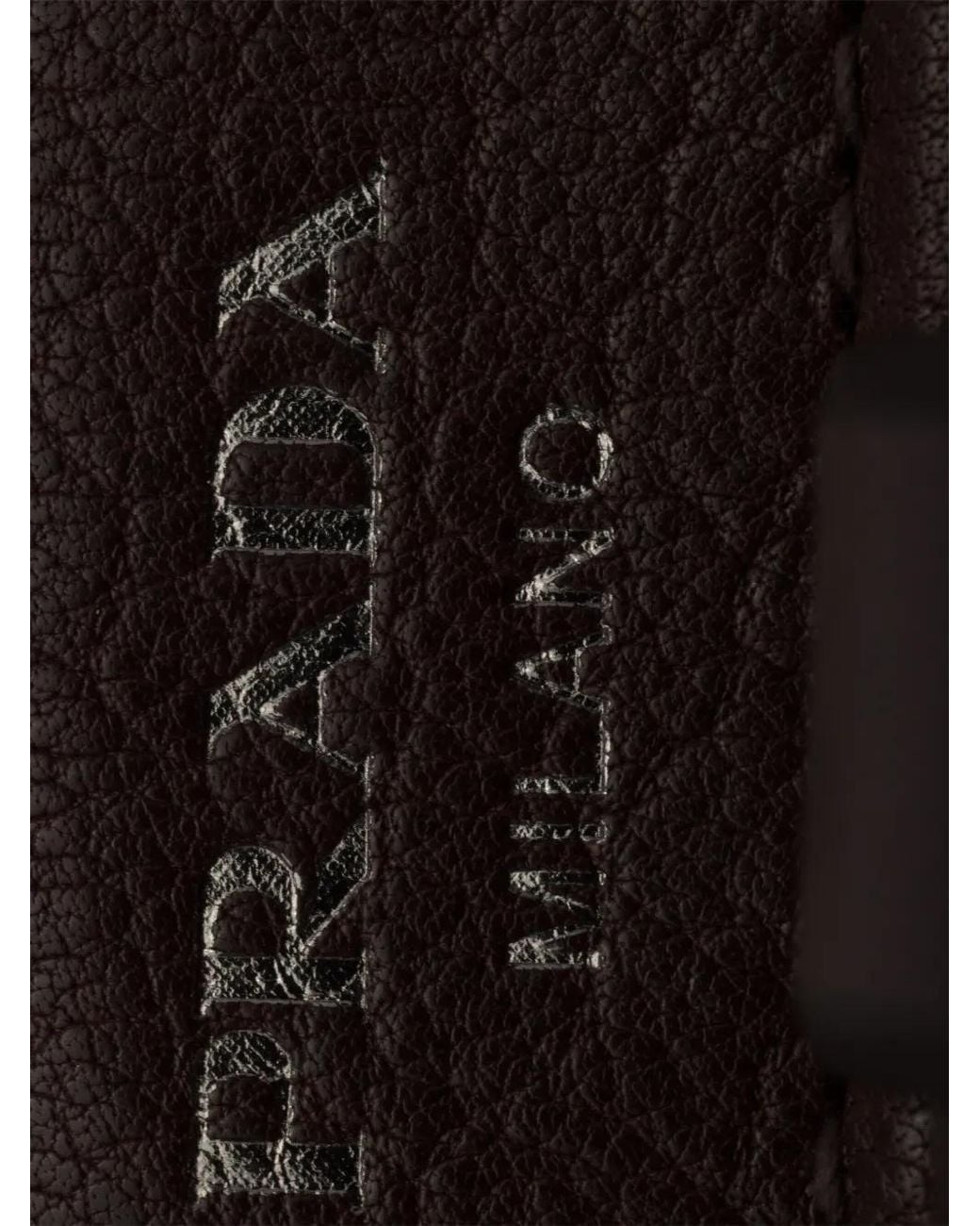 Borsa Tote Route Mini di Prada in Black