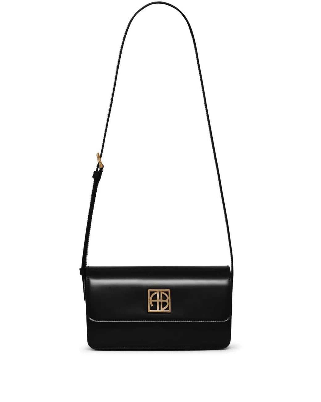 Anine Bing White Elly Crossbody Bag
