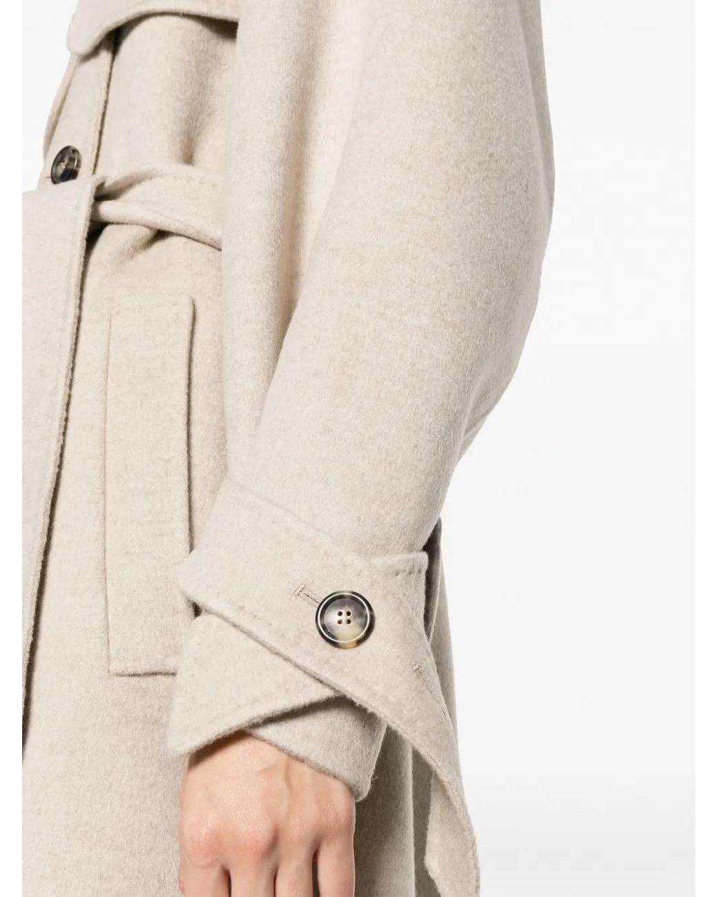 Max Mara Natural Falcon Long Coat