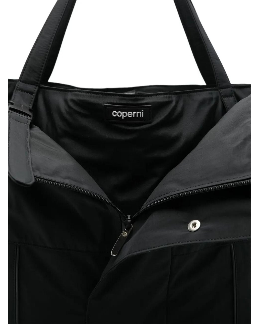 Coperni Black Belt Cabas Tote Bag