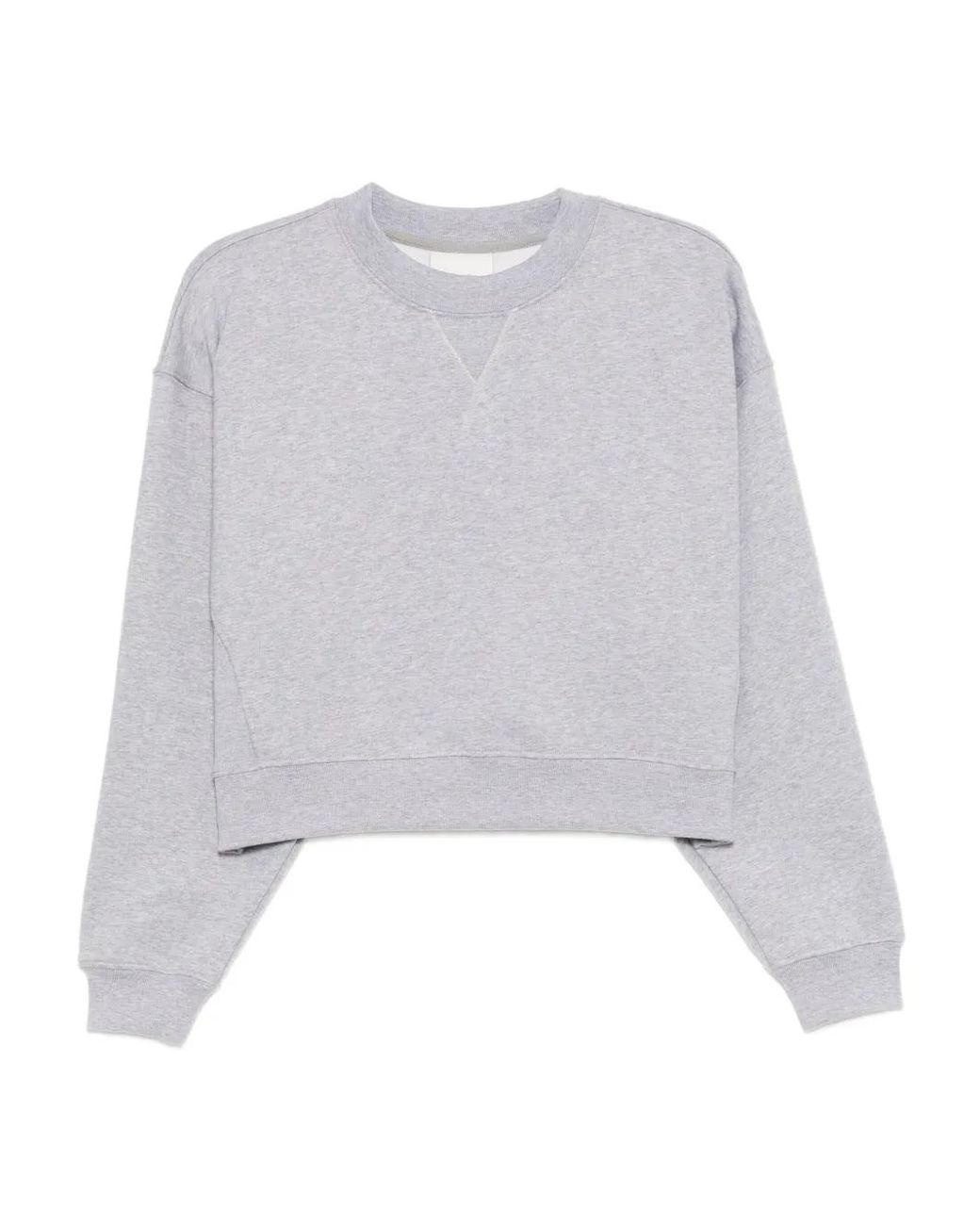 Reformation White Grace Sweatshirt