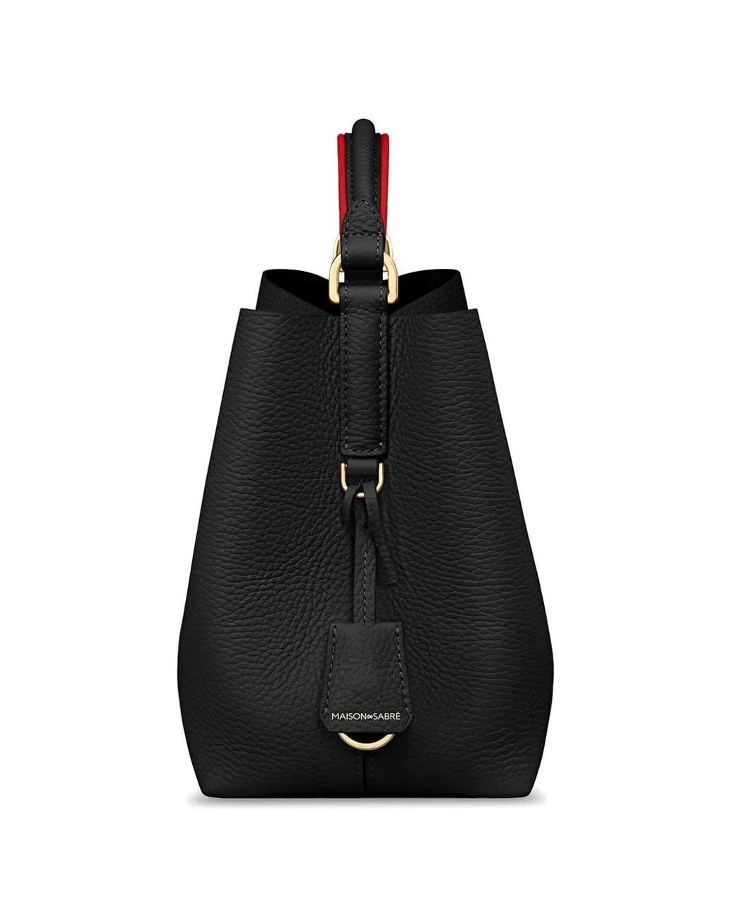 Maison De Sabre Black The Mini Bucket Bag