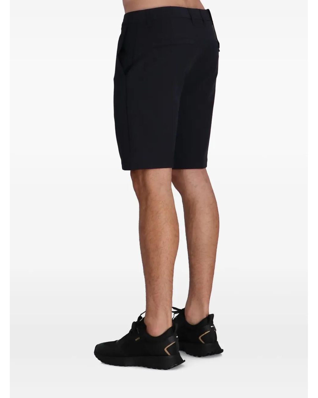 Boss Blue Slim-Fit Shorts for men