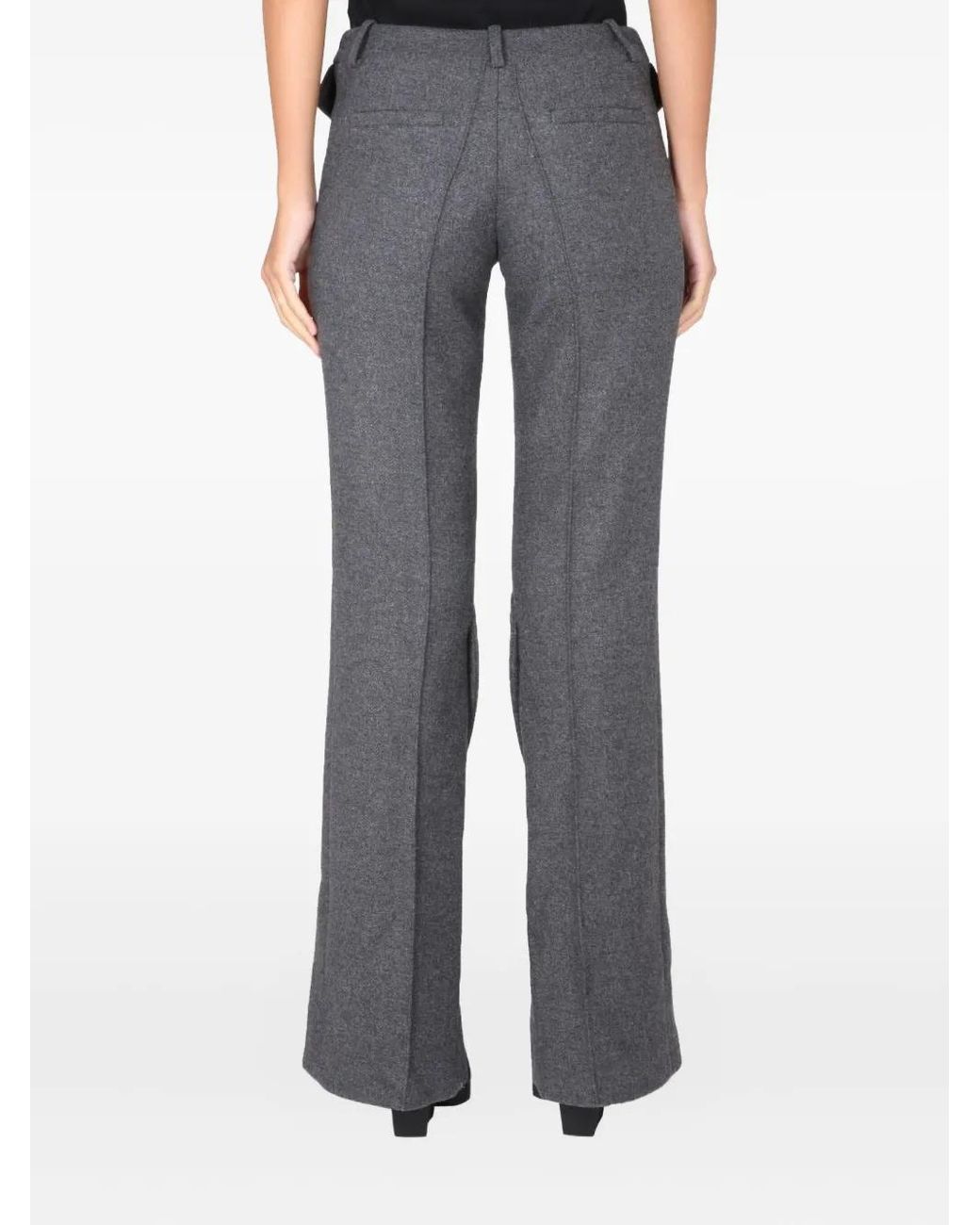 The Mannei Gray Split Trousers