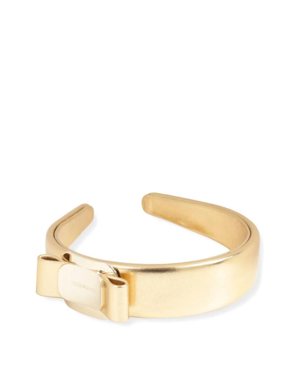 Ferragamo Metallic Serre-Tête Vara Bow