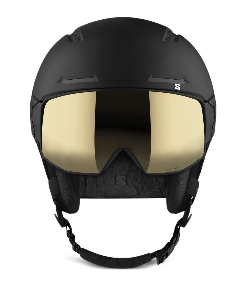 Salomon Black Visor Helmet