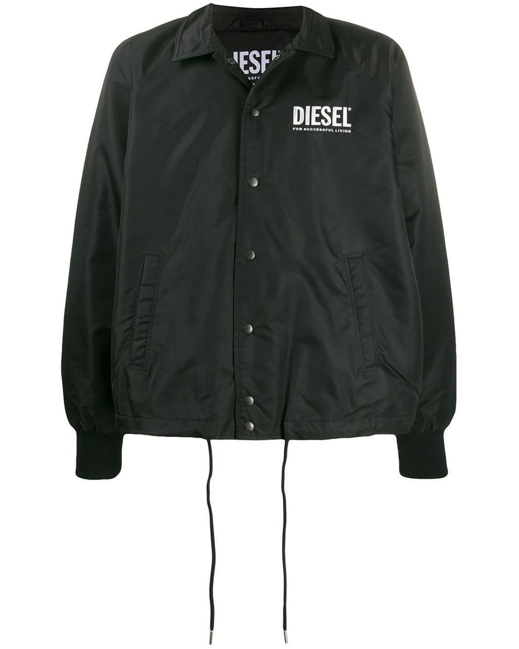 DIESEL Coach Jacket in Black for Men Lyst Australia