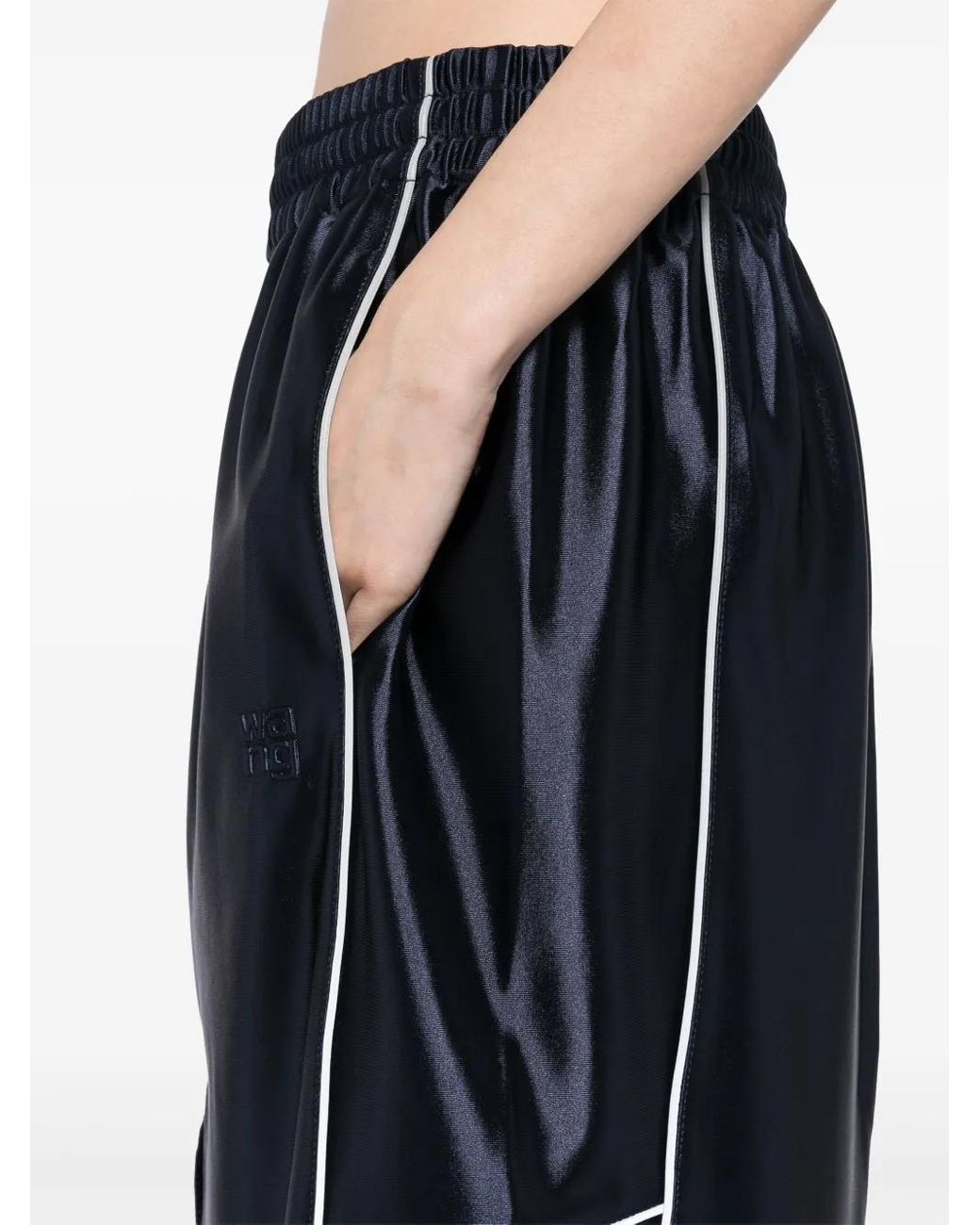 Alexander Wang Blue Skirt With Logo