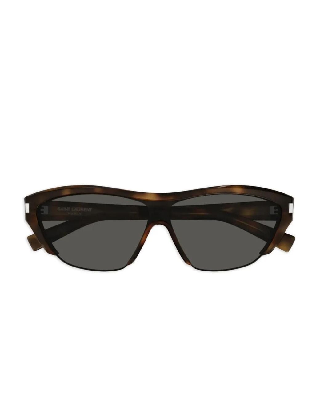 Saint Laurent Black Logo-Print Sunglasses