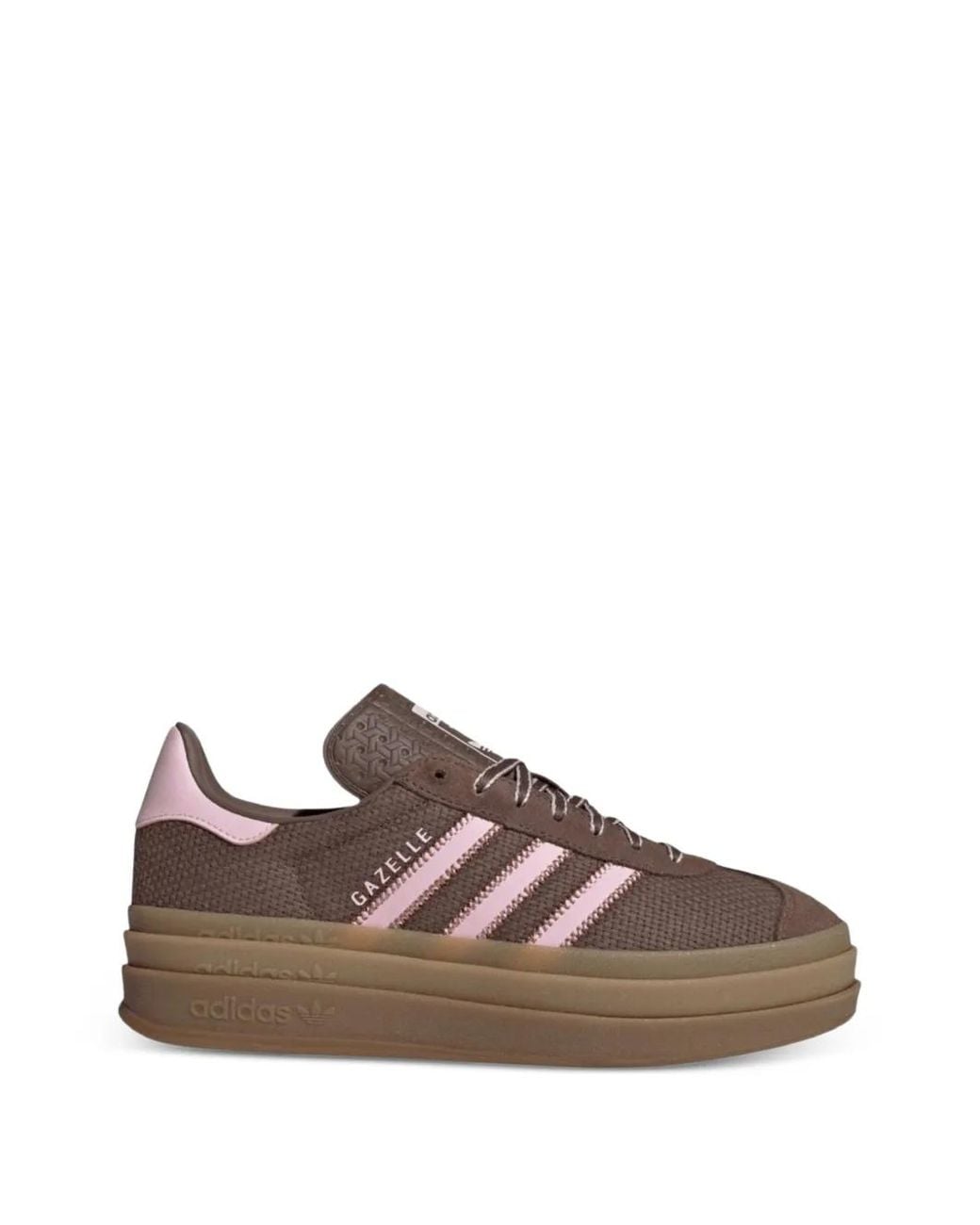Adidas Brown Thick-Soled Casual Shoes