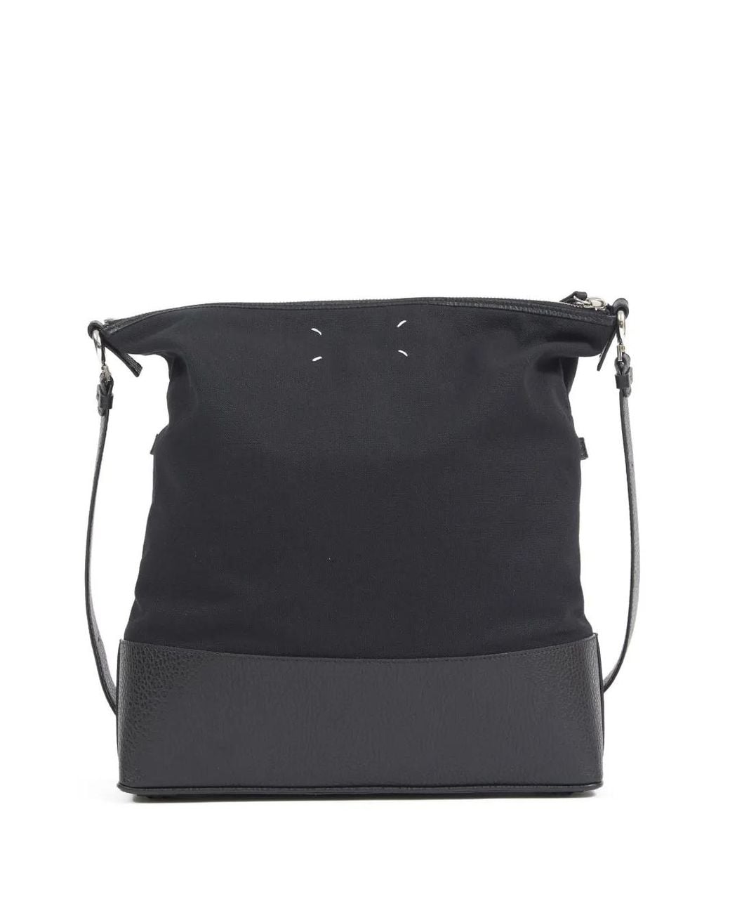 Maison Margiela Black Medium 5Ac Foldable Shoulder Bag