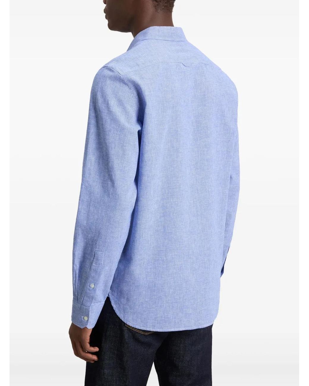 Woolrich Button-Down Overhemd in het Blue voor heren