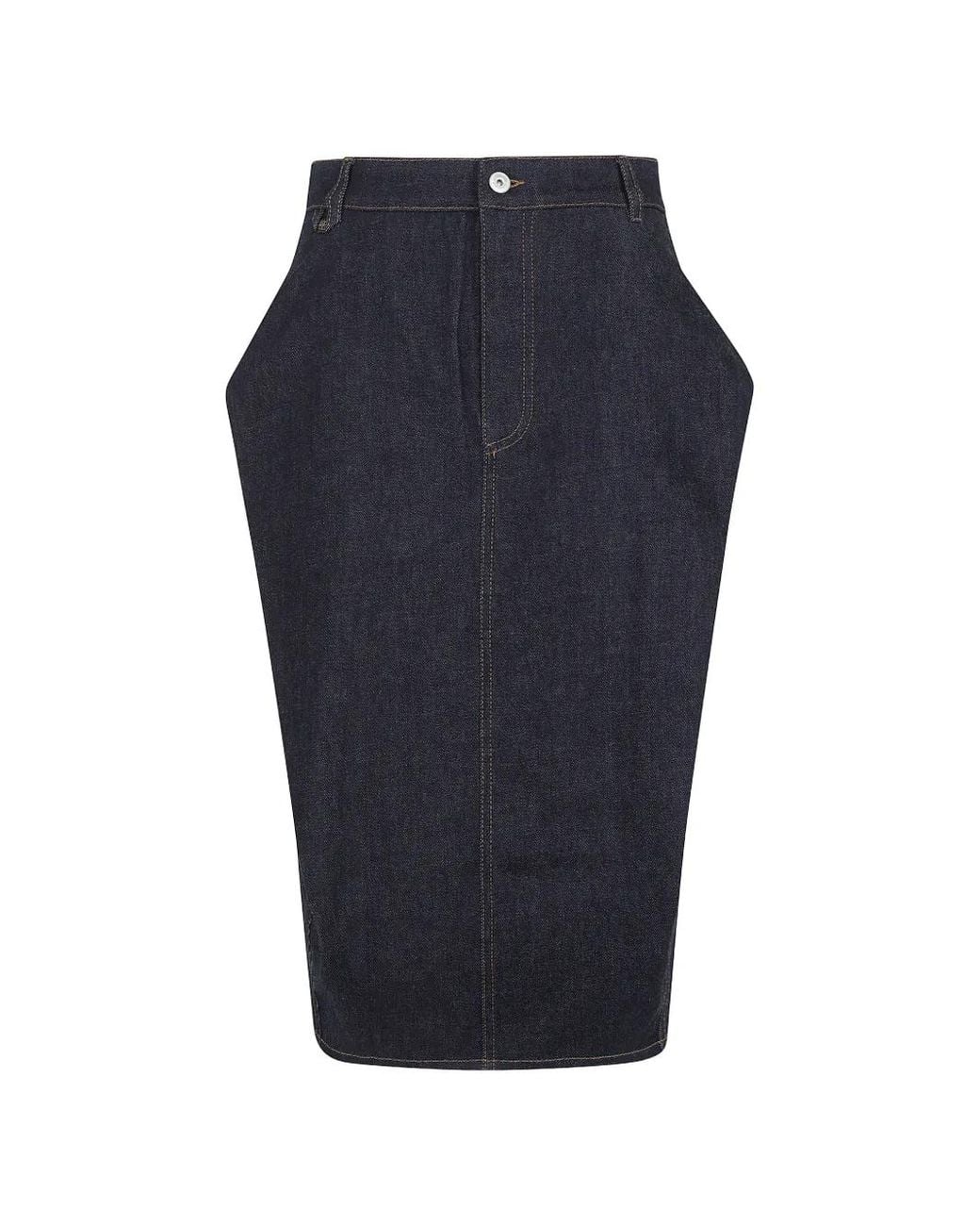 Jacquemus Blue The De-Nîmes Cubisto Skirt