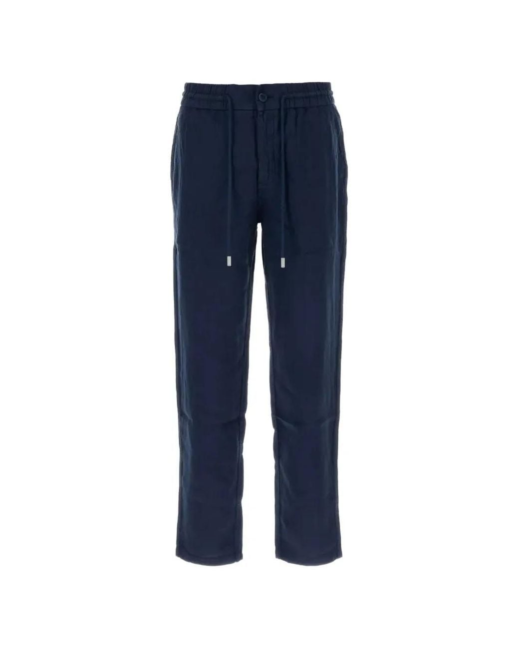Vilebrequin Blue Parc Linen Trousers for men