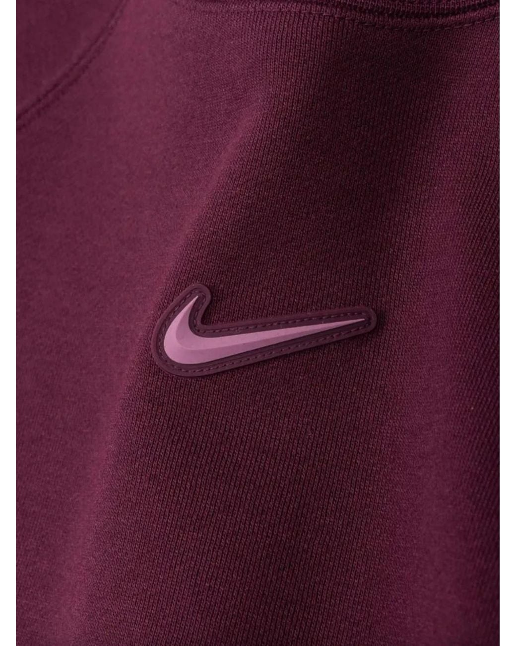 Nike Purple Pull Nocta À Patch Logo
