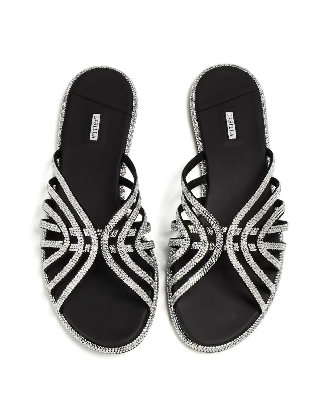Le Silla White Embrace Sandals