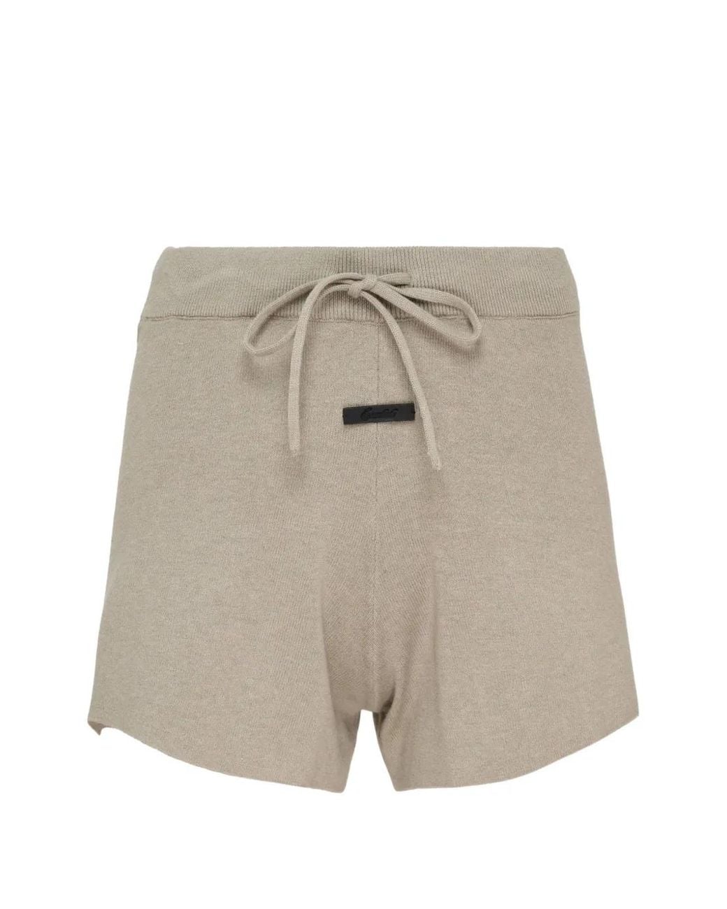 Fear Of God Gray Soft Knit Running Shorts