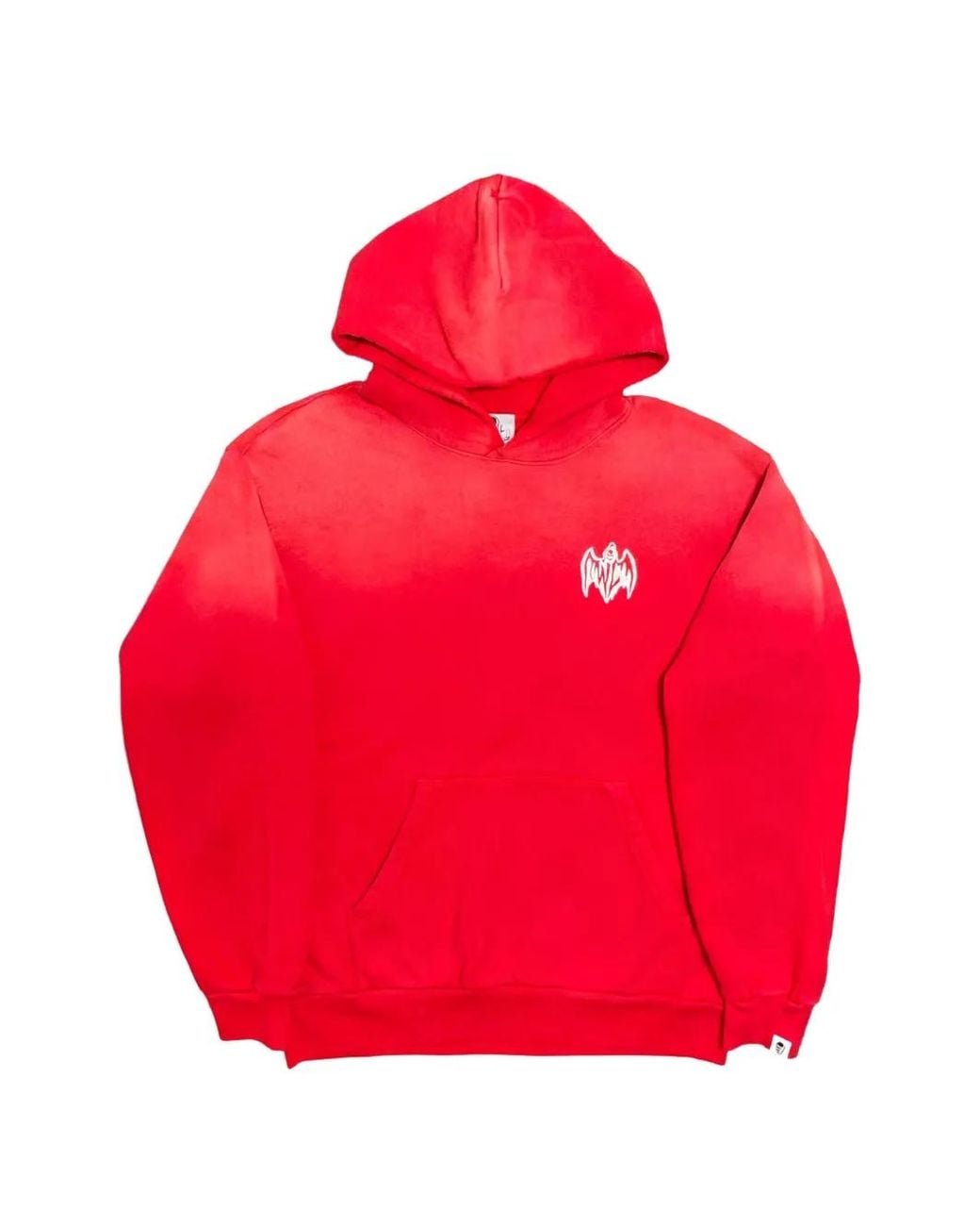 Warren Lotas Red Lie Cheat Steal Graphic-Print Hoodie for men