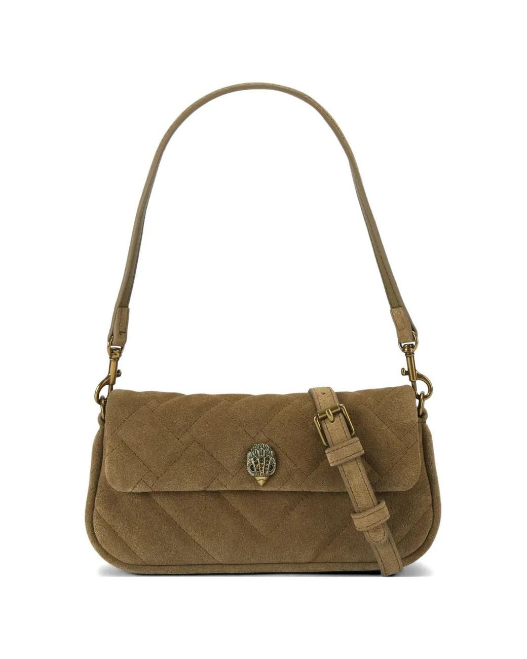 Borsa A Spalla Pickle di Kurt Geiger in Metallic