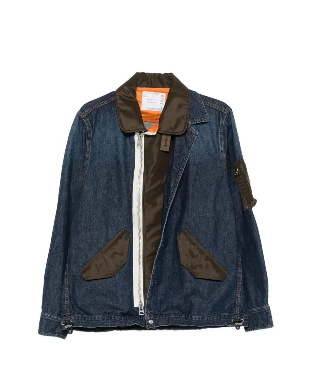Sacai Blue Jackets for men