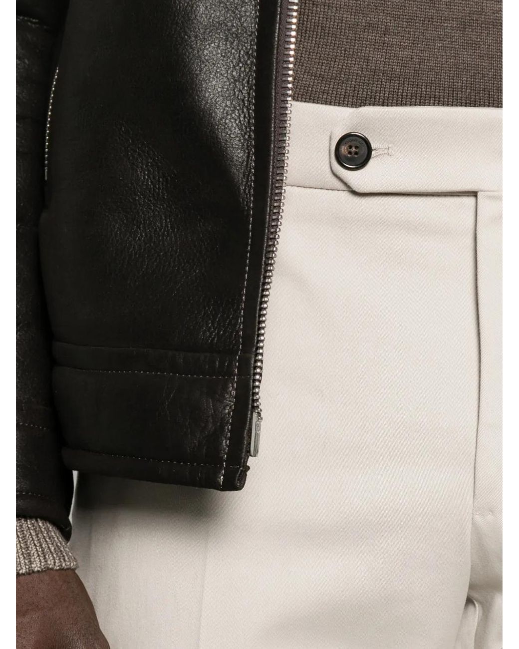 Slowear White Slim-Fit Tailored Trousers for men