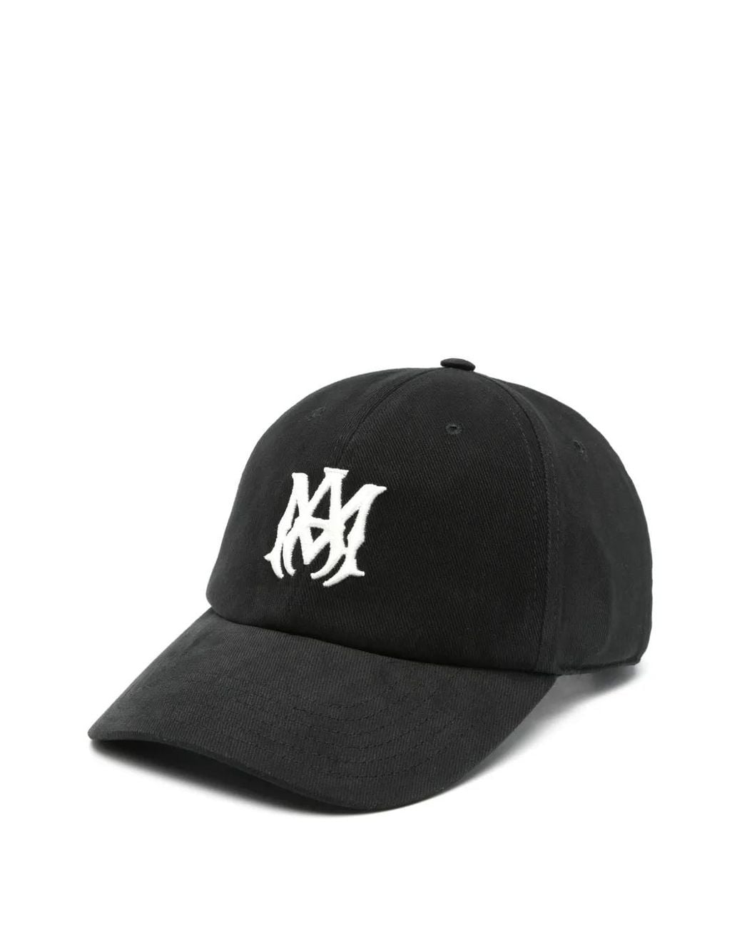 Amiri Black Ma Canvas Hat for men