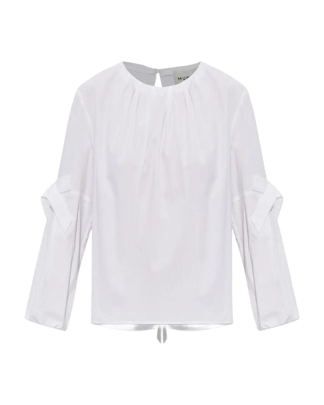 Munthe White Raelyn Blouse