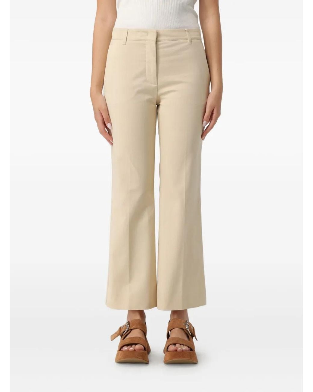 Weekend by Maxmara Natural Linen Trousers