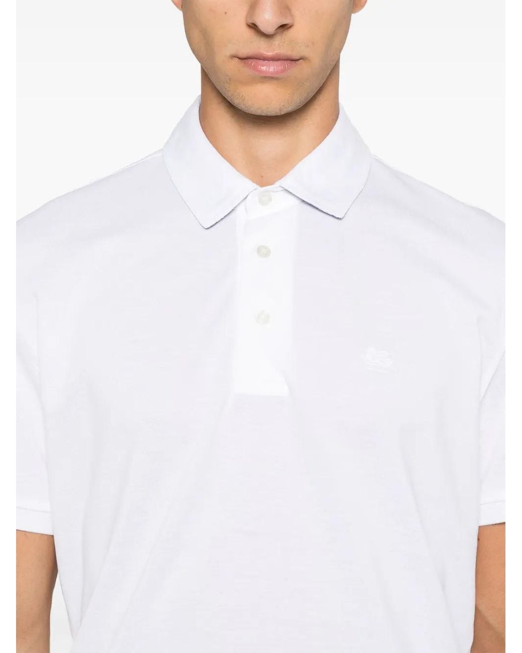 Etro White T-Shirts And Polos for men