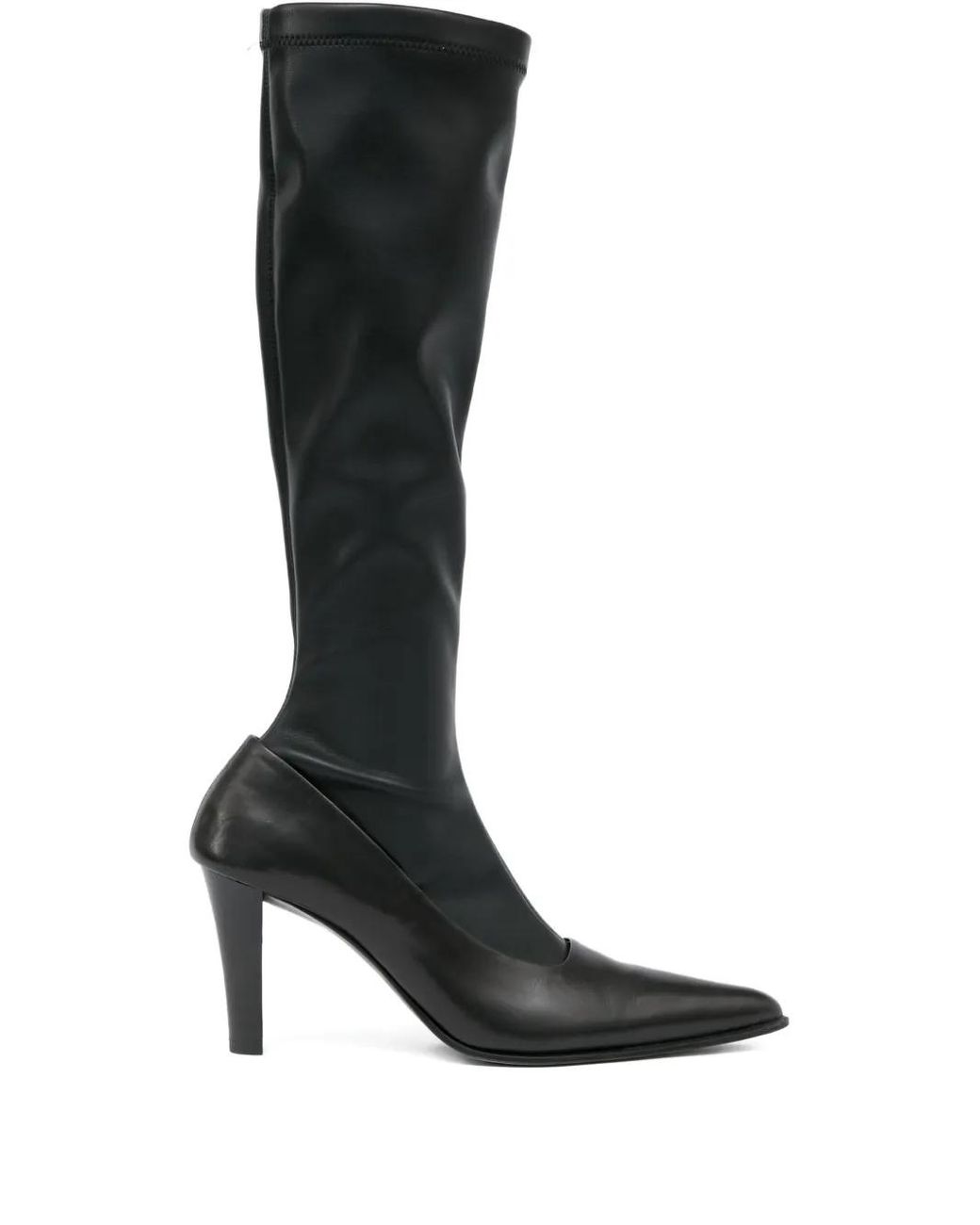 MM6 by Maison Margiela Black Over-The-Knee Boots