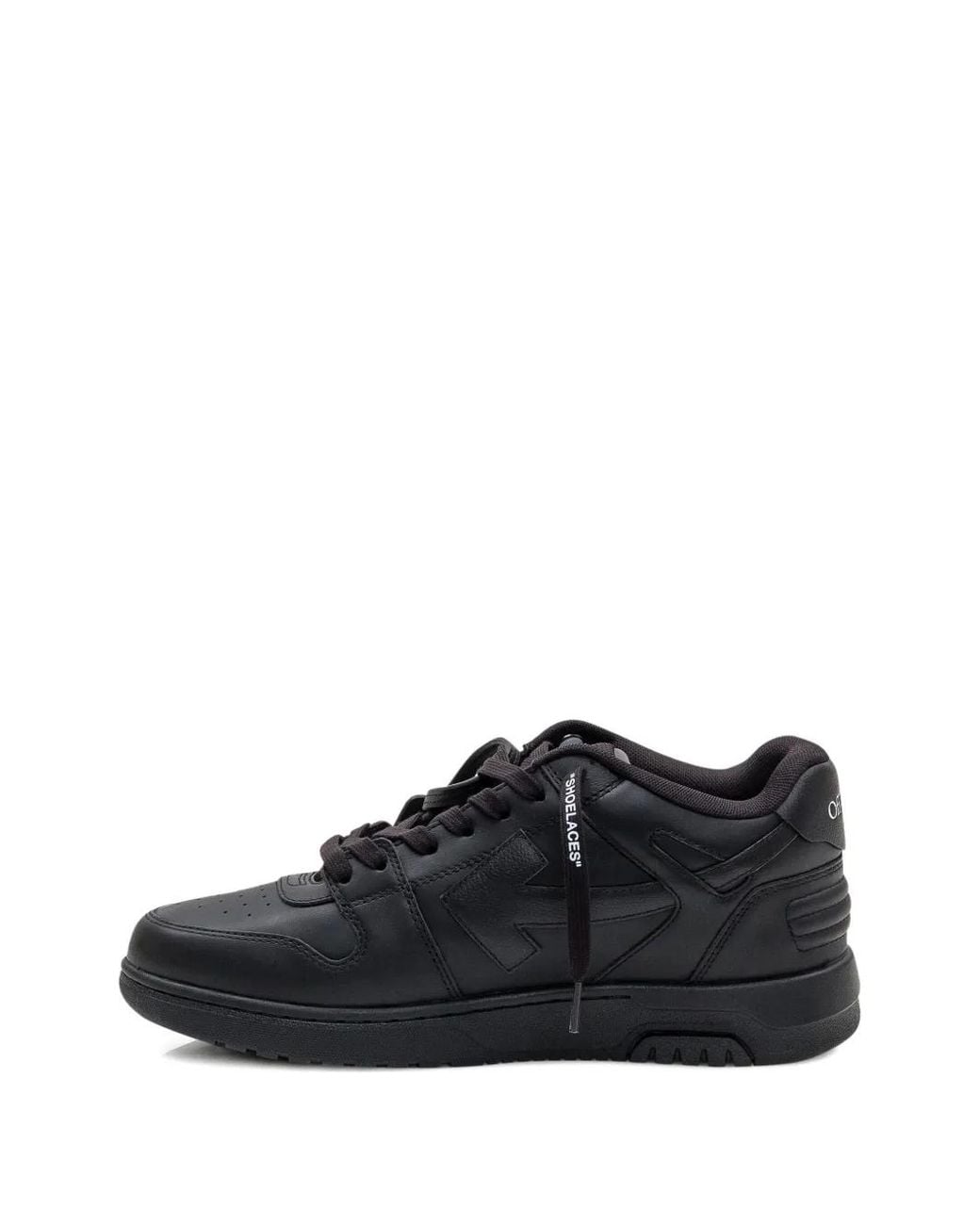 Off-White c/o Virgil Abloh Sneakers Out Of Office In Black Leather for men