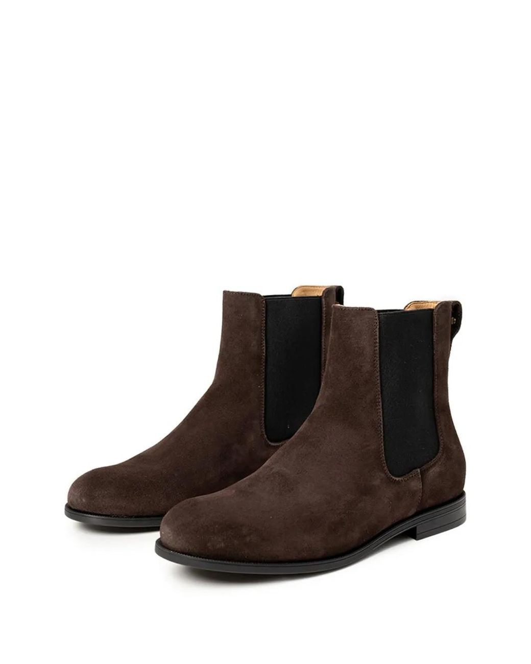 Boss Brown Suede Chelsea Boots