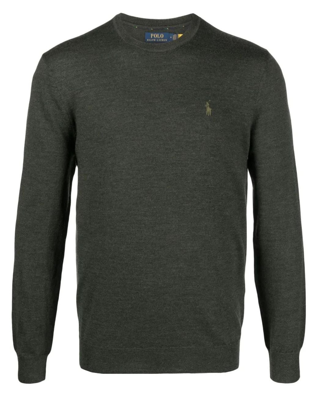 Polo Ralph Lauren Green Polo Pony Fine-Knit Sweater for men