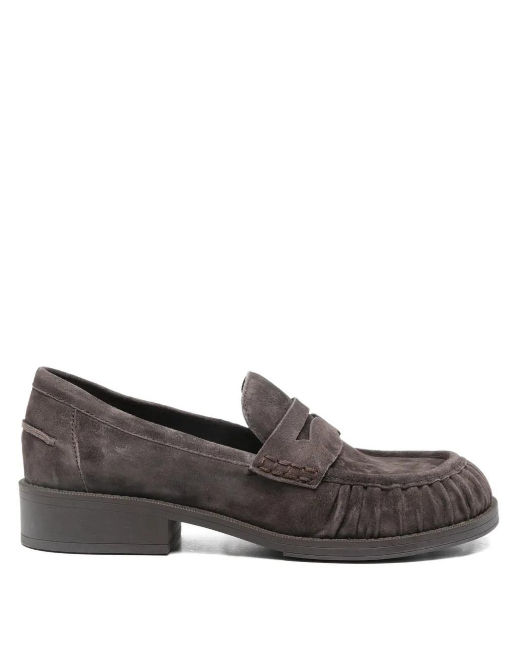 Ash Gray 40Mm Ringo Loafers