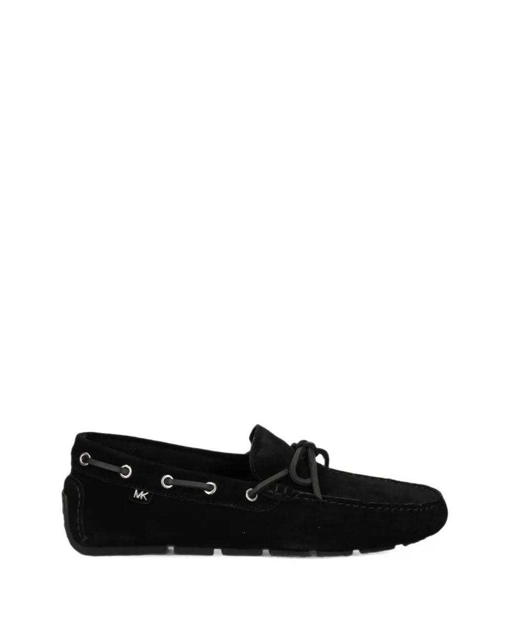 Michael Kors Black Sayer Suede Moccasins for men